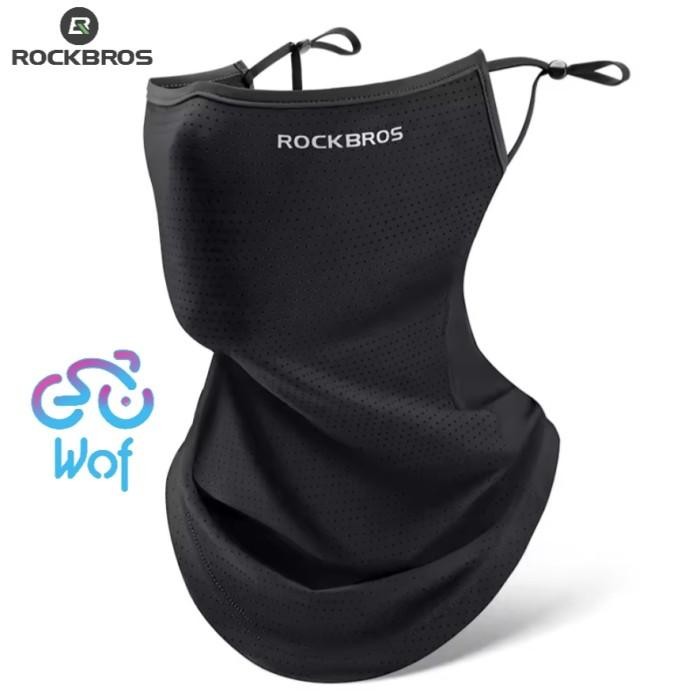 ROCKBROS MZ012 Face Mask Masker Wajah Balaclava Sepeda Motor Scarf - Black