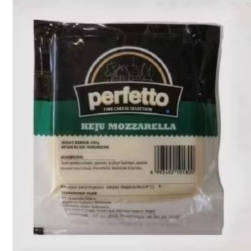 

NEW Keju Mozarella Perfetto 250 Gr PREMIUM