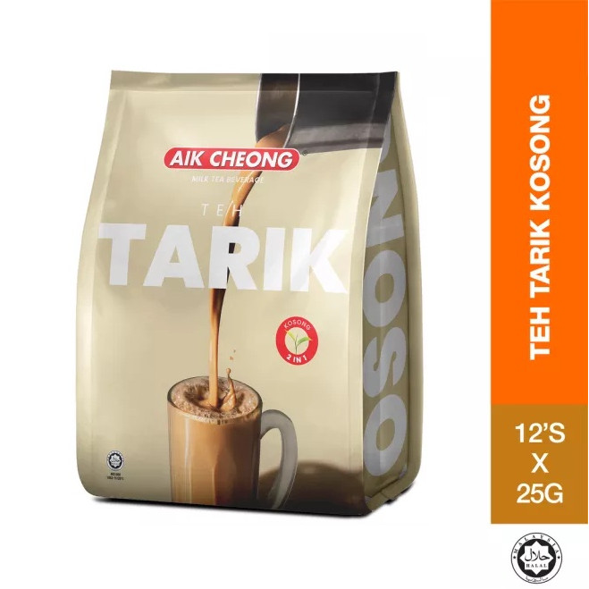 

Aik Cheong Teh Tarik 2in1 Kosong No Sugar 12 x 25 Gram