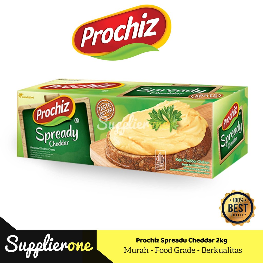 

Prochiz Spready 2kg / Keju Spread / Keju Oles / /Keju Spready Prochiz / Spready Prochiz / Keju Prochiz Spready / Keju Oles Prochiz Spready