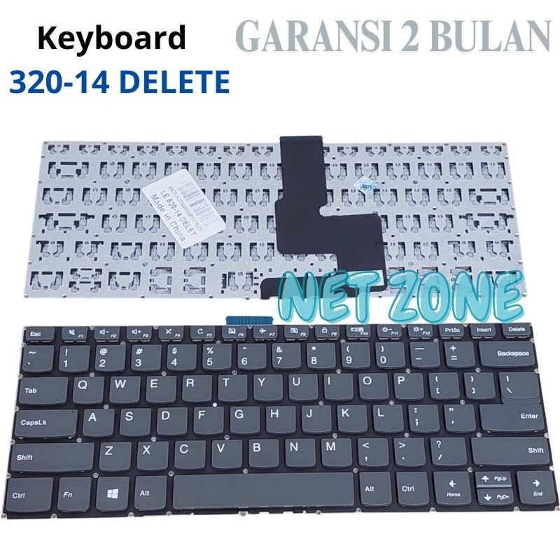 Keyboard Laptop S340-14 S340-14API S340-14IML Tombol DELETE -NZONE