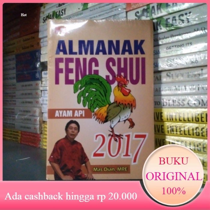 Buku ALMANAK FENG SHUI AYAM API 2017 Mas Dian MRE #Bekas