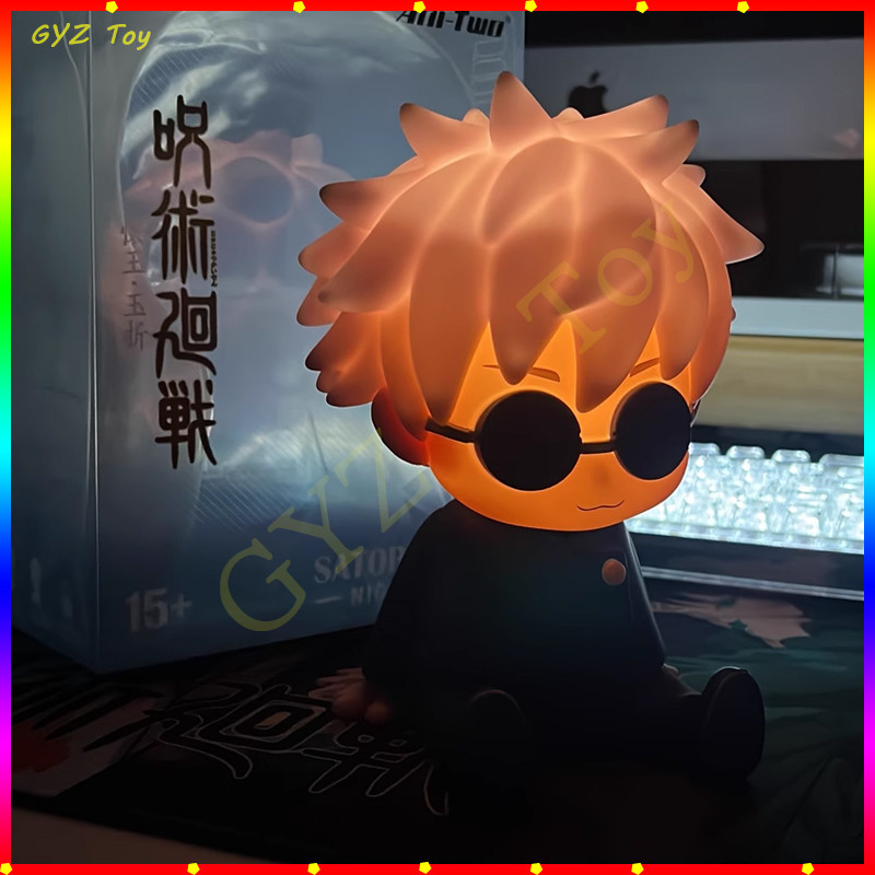 Jujutsu Kaisen Figure Satoru Gojo Night Light Figures Collectible Ornaments Pat Light Desk Night Lam