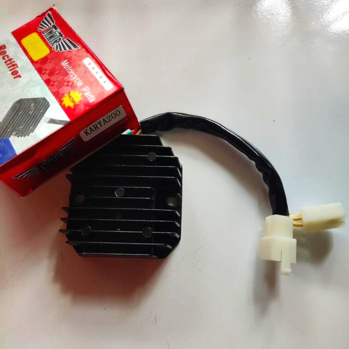 Kiprok Regulator 5 Kabel 2 Soket Viar Karya Kaisar Jialing Motor Roda 3