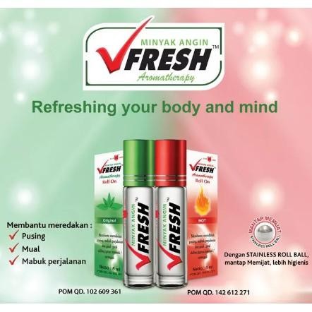 VFRESH 8ml minyak angin panas