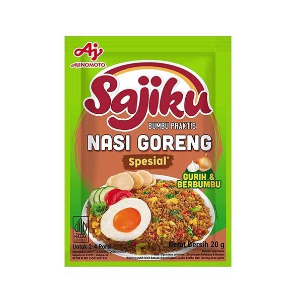 

SAJIKU BUMBU NASI GORENG SPECIAL 20 GR - ARBON