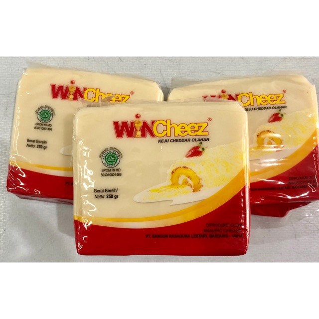 

Keju Cheddar WinCheez 250gram Medan