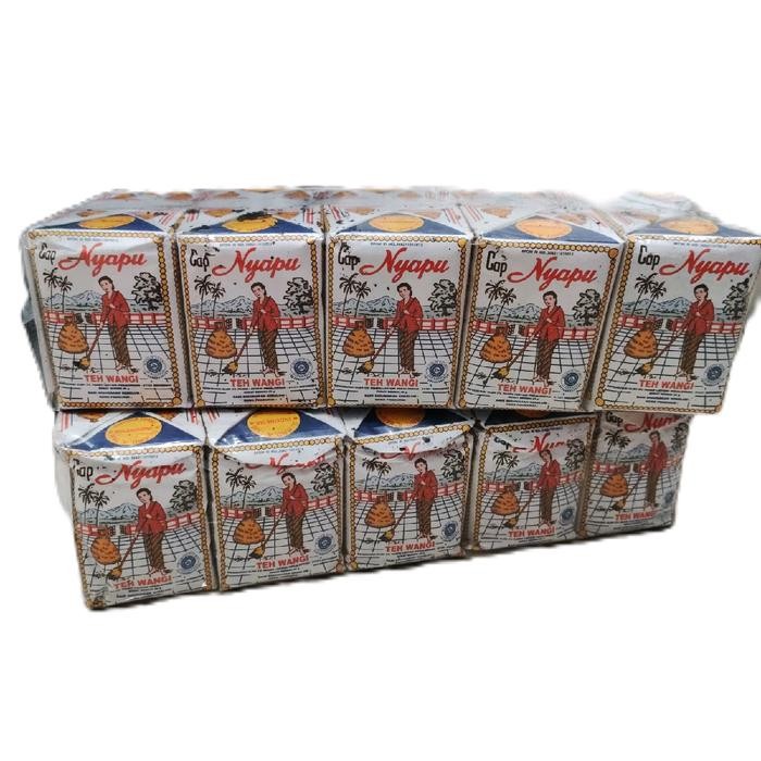 

Teh Nyapu (1 press = 10 biji)