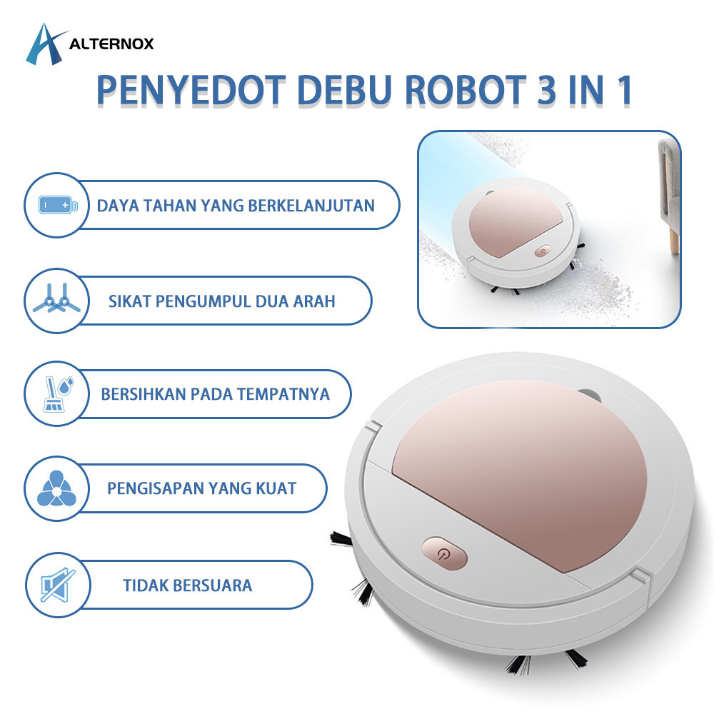 ALTERNOX Robot Vacum Cleaner/4 in 1 Robot Vacum/Robot Cleaner/Robot Vacum Cleaner Sweeping Robot / S