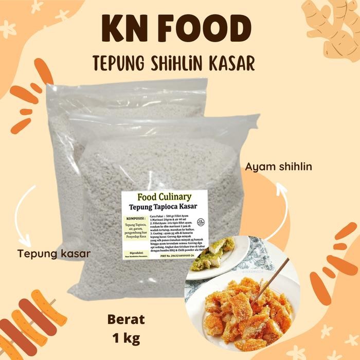 

Tepung kasar / Tepung taiwan crispy chicken shihlin - 1kg