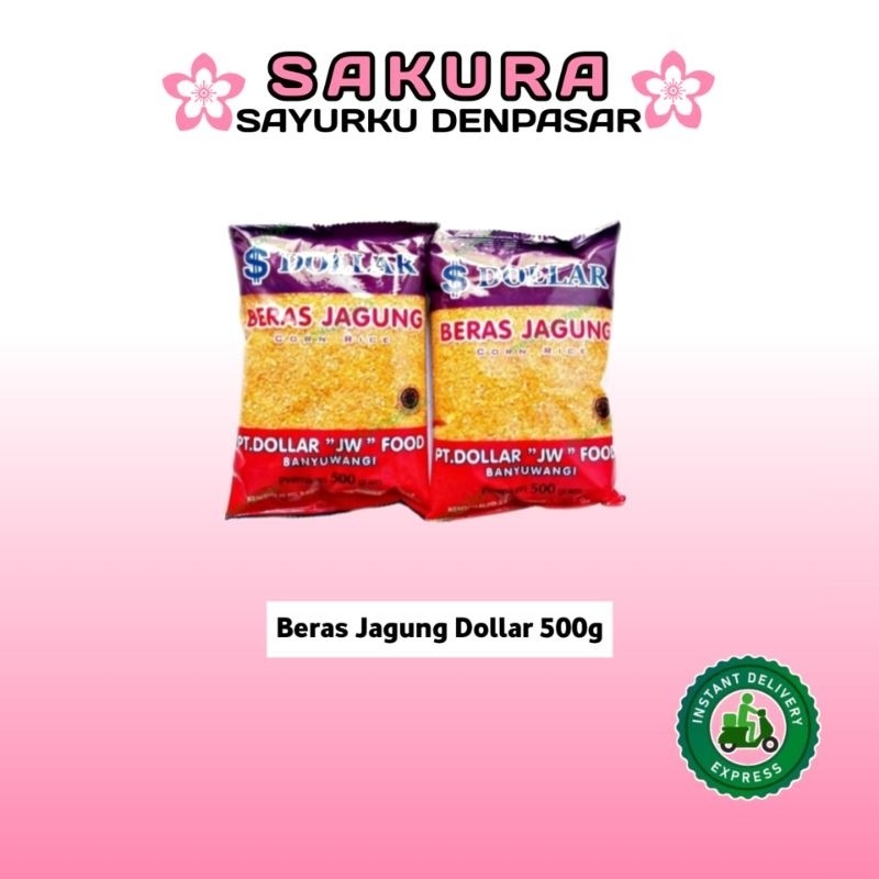 

New Beras Jagung Dollar 500g - SAKURAPremium