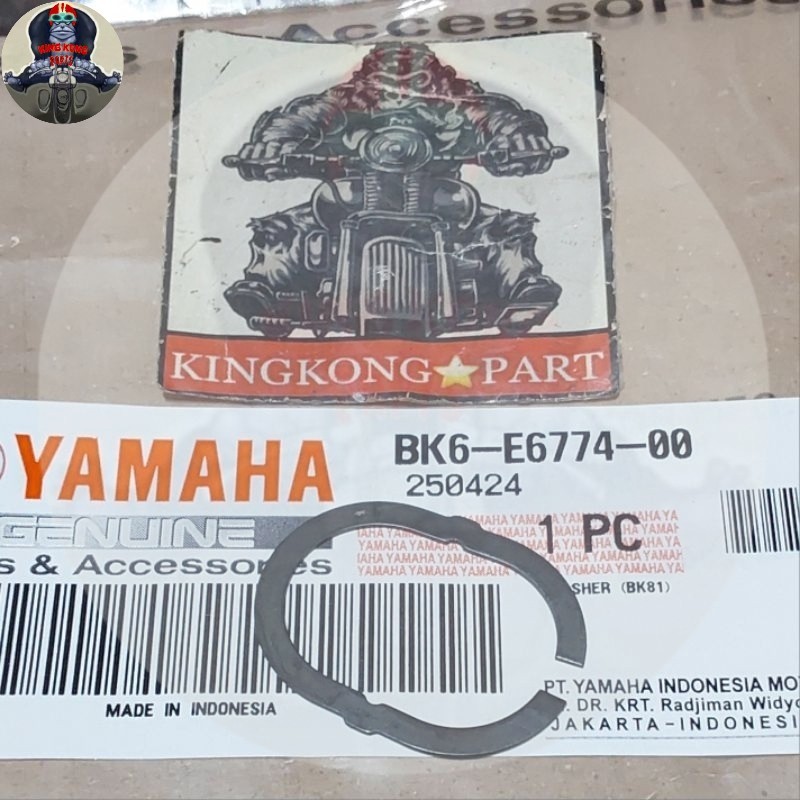 Ring washer dudukan per lawan kaki 3 kopling new r15 vva v3 mt15 xsr Vixion r 155 original bk6-e6674