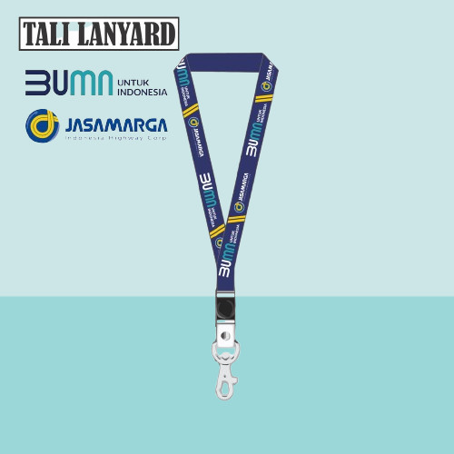 

LANYARD BUMN JASAMARGA - TALI ID CARD JASAMARGA BUMN GANTUNGAN KUNCI GANTUNGAN FLASHDISK GANTUNGAN NAMETAG TALI LANYARD BEST SELLER COD