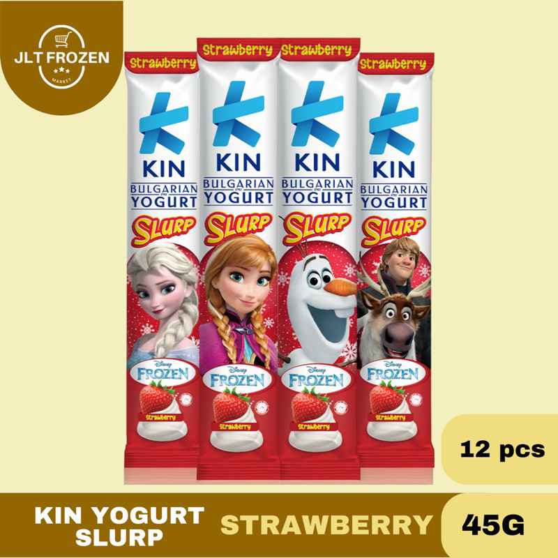 

Kin Bulgarian Yoghurt Stick Kids/ Straeberry/Blueberry 1 BOX 10pcs x 45g