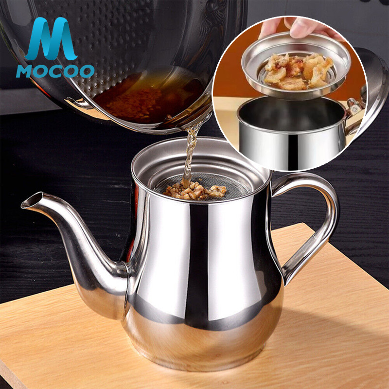 Oil Pot Filter / Teko Saringan Minyak / Oil Pot Wadah Saringan Minyak