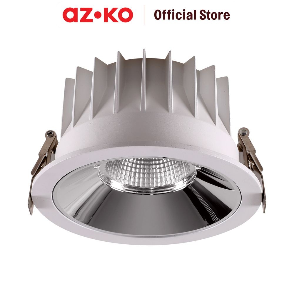 AZKO Krisbow Lampu Downlight Led Highpower Cob 10 watt 5000k Lampu Sorot Ceiling Light Peralatan Ele