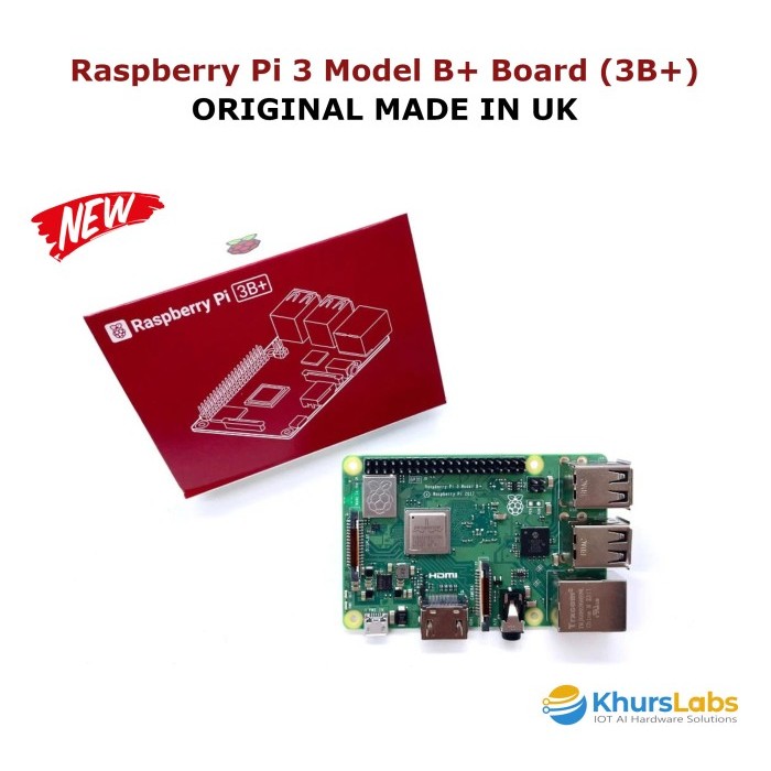 GB99 Raspberry Pi 3 Model B+ Made In UK 3B Plus