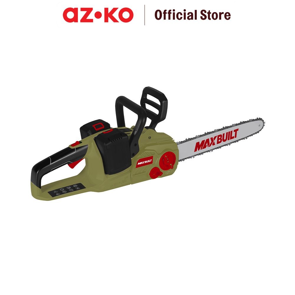AZKO Maxbuilt Mesin Gergaji Potong Cordless 40 Volt & Baterai Circular Saw Alat Potong Kayu Wood Cut