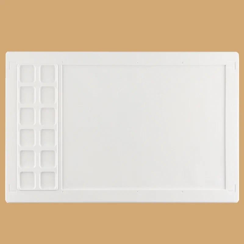 

43.8x27.3cm Silicone Water Media Mat Non-Stick Craft Mat For Painting Ink Blending Watercoloring Stamping Crafting Tool