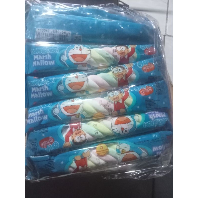 

marsmelow kepang doraemon isi 20 pcs