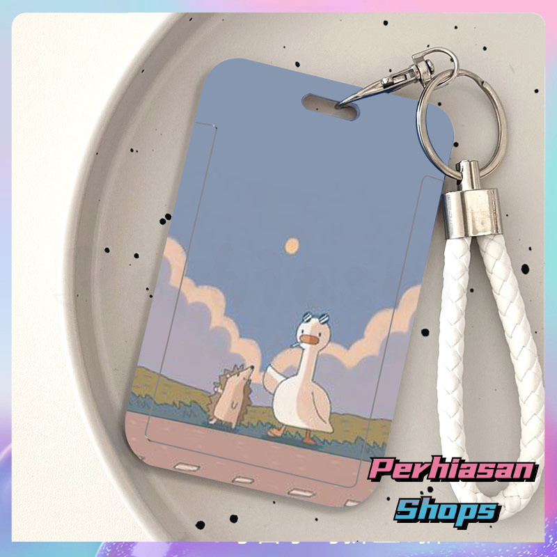 

ID CARD HOLDER MOTIF KAWAII TEMPAT KARTU PHOTOCARD PHOTO CARD Dilengkapi Dengan Tali Tangan Berkualitas Tinggi Mendukung Diskon Untuk Pembelian Grosir,Bebek kecil yang menikmati bulan
