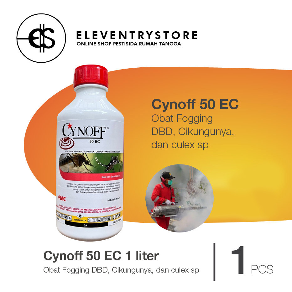 GT65R CYNOFF 50 EC 1 Liter Obat Nyamuk Fogging