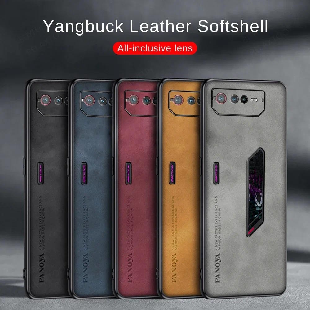 Casing HP Asus ROG Phone 6 Phone6 Rogphone6 5G Penutup belakang Matte Hard Silicone Kulit Domba Mewa
