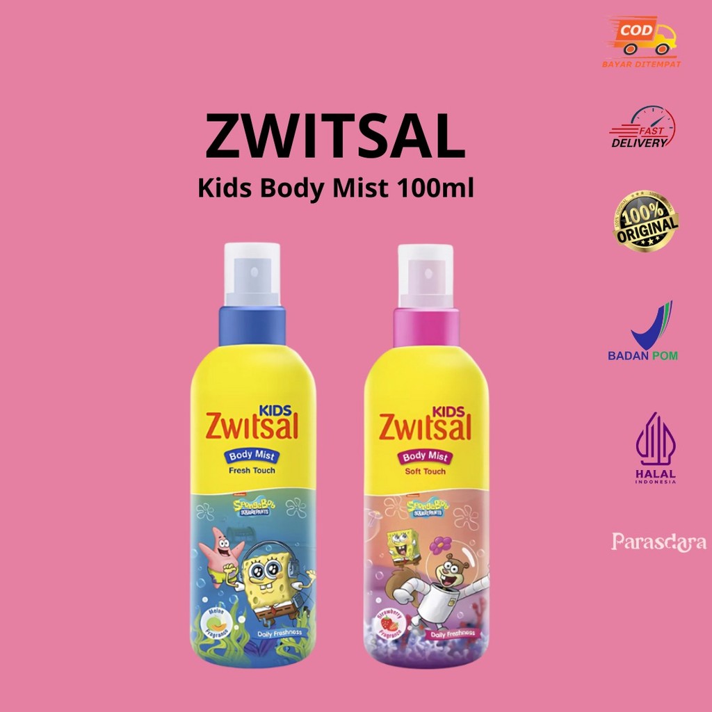 Zwitsal Kids Body Mist Series
