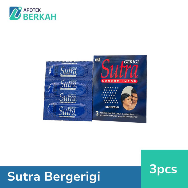 Kondom Sutra Gerigi - 3 Pcs