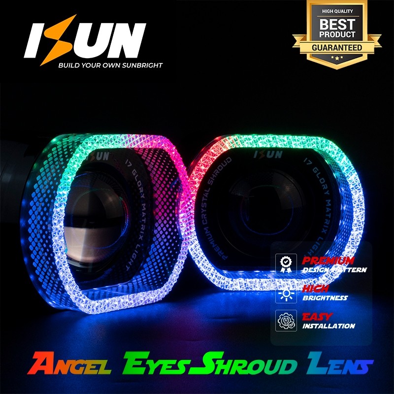 ISUN Premium Shroud 5D Matrix Acrylic Akrilik Vietnam Style Shroud 5D Premium RGB Matrix