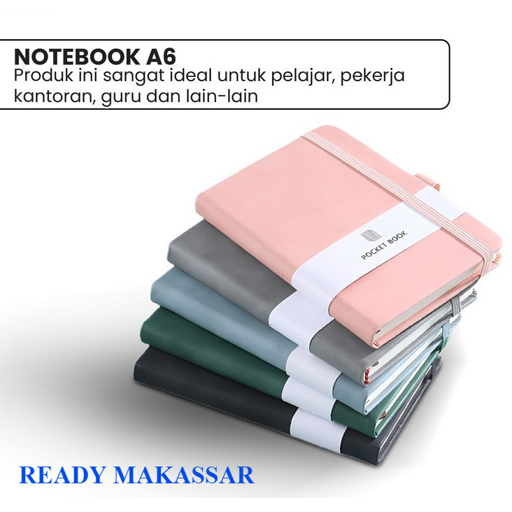 

SERBAGUNA Notebook BUKU CATATAN CONAN UKURAN A6 Diary Aesthetic Mini Pocket Catatan Kecil Agenda WARNA SOFT