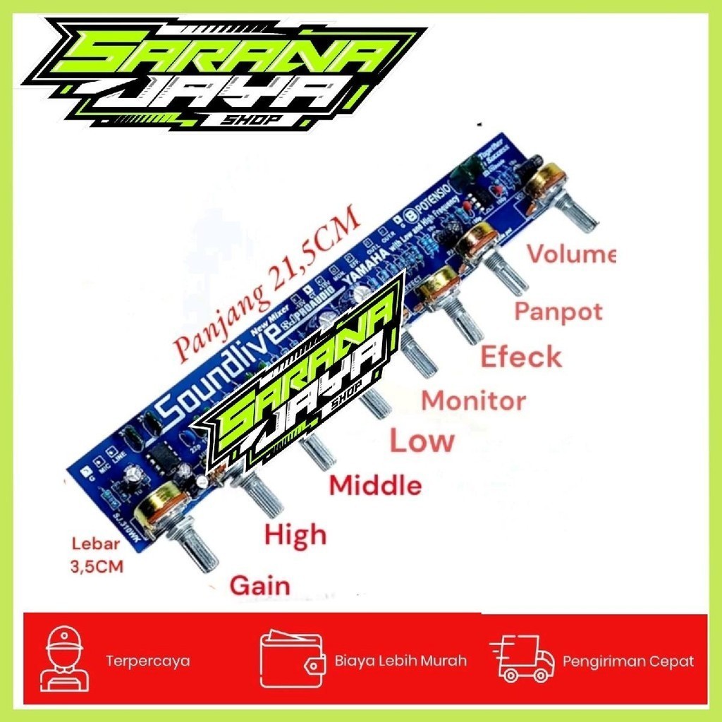 Kit Mixer 8 Potensio YAMAHA SJ KIT