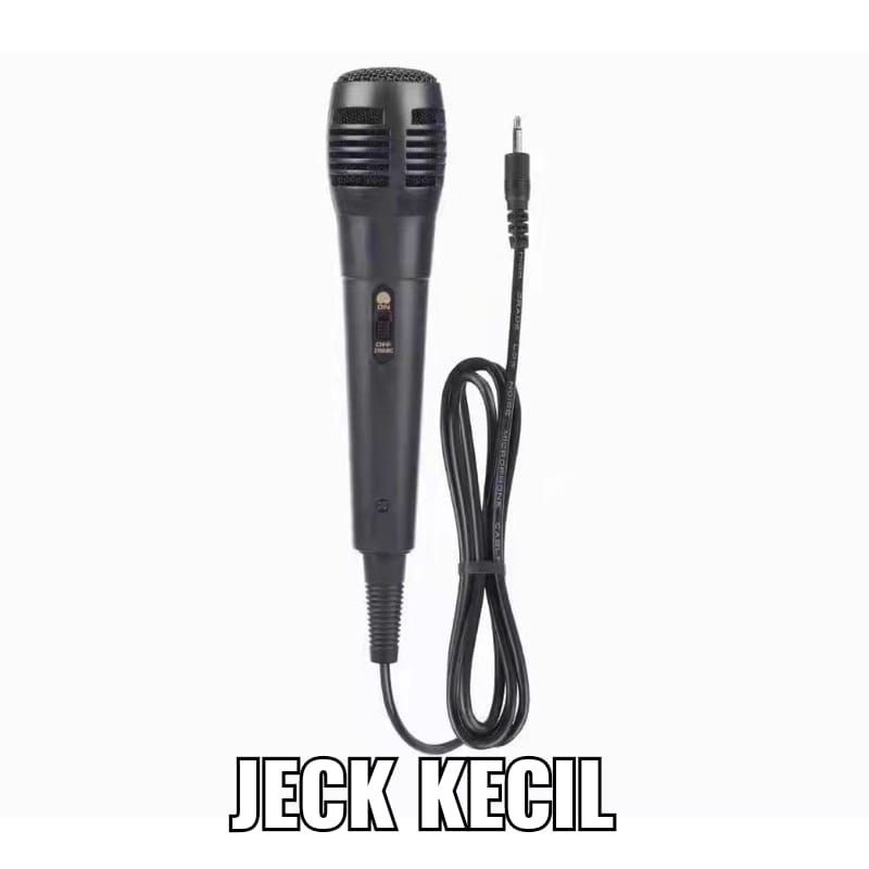 I* MIC 3.5MM Mic Kabel Aux Kecil 3,5mm Karaoke Mix Karaoke Aux Kecil Ukuran 3.5mm Mikrofon Kabel Spe