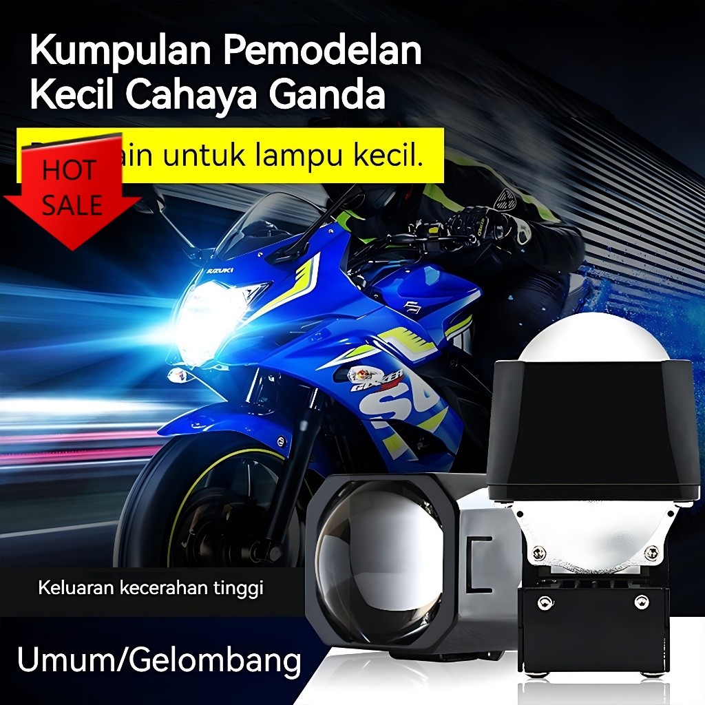 BiLED 1.5 Inch - LED Projector Biled Matrix 1,5 Inch merekomendasikan