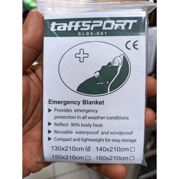 Emergency Blanket | Selimut Darurat | Emergency Blanket Thermal Insulation