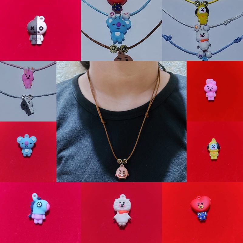 Kalung Tali Bandul BTS || KALUNG BTS || Kalung Viral Korea kekinian BTS