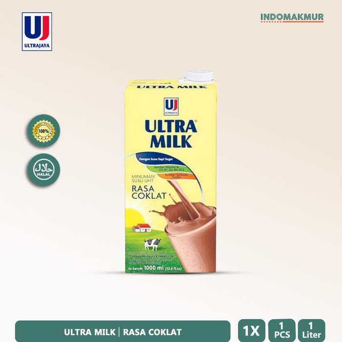 

IDM - Ultra Milk - Susu UHT Rasa Cokelat