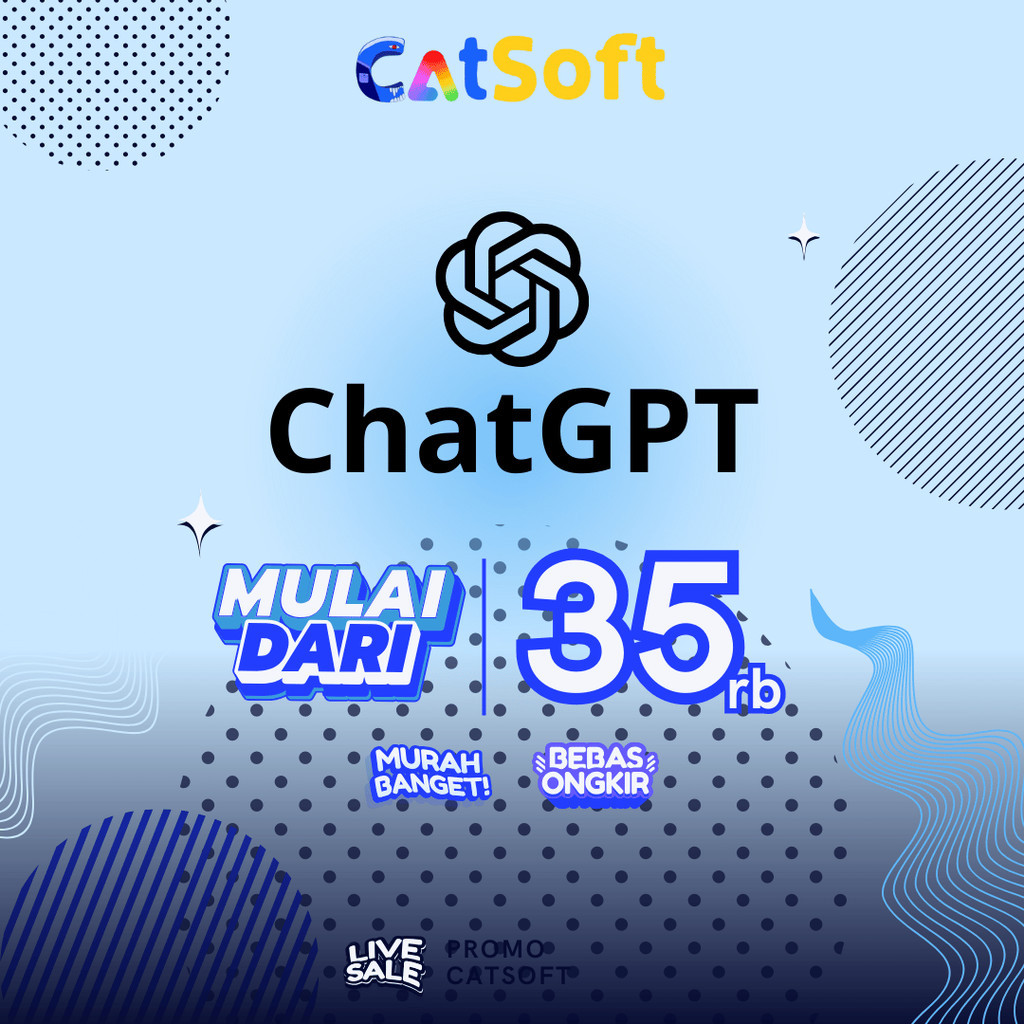 ChatGPT Plus AI - GPT-4, GPT-4o - 30 Hari + Full Garansi