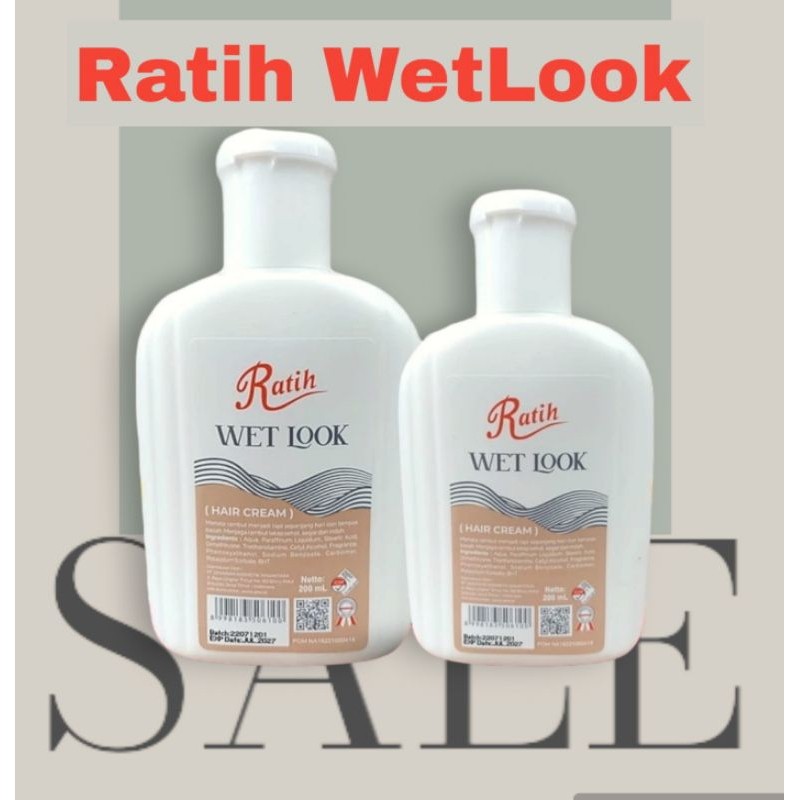 Promo WetLook 200ml |Ratih wetlook Holly Wetlook 200ml