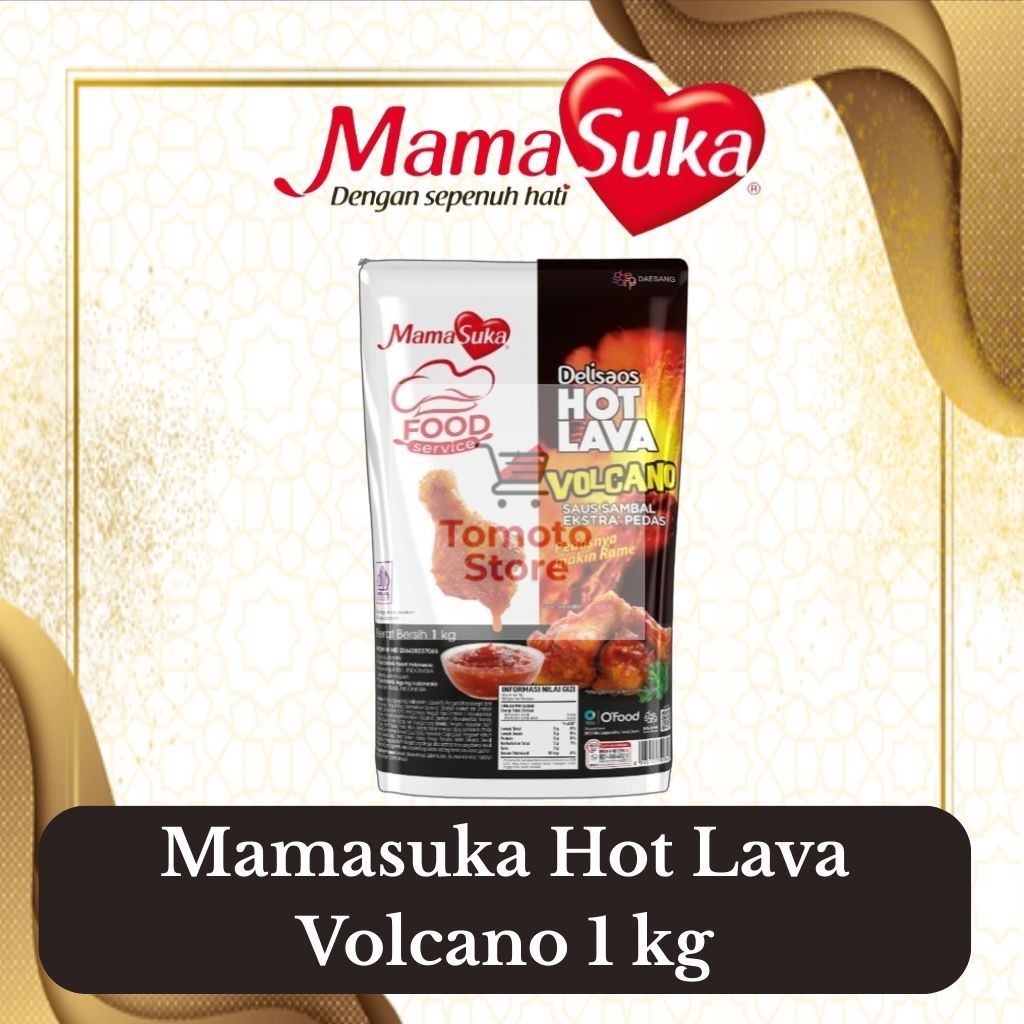 

✨ TOMOTOSTORE ✨ MAMASUKA Delisaos Hot Lava Volcano 1 Kg