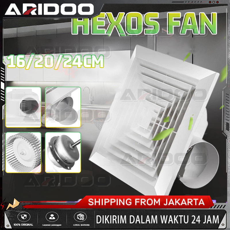 6/8/10/12 inch Exhaust fan exhaust fan dinding exhaust fan kdk exsos fan dinding Kamar tidur dapur d