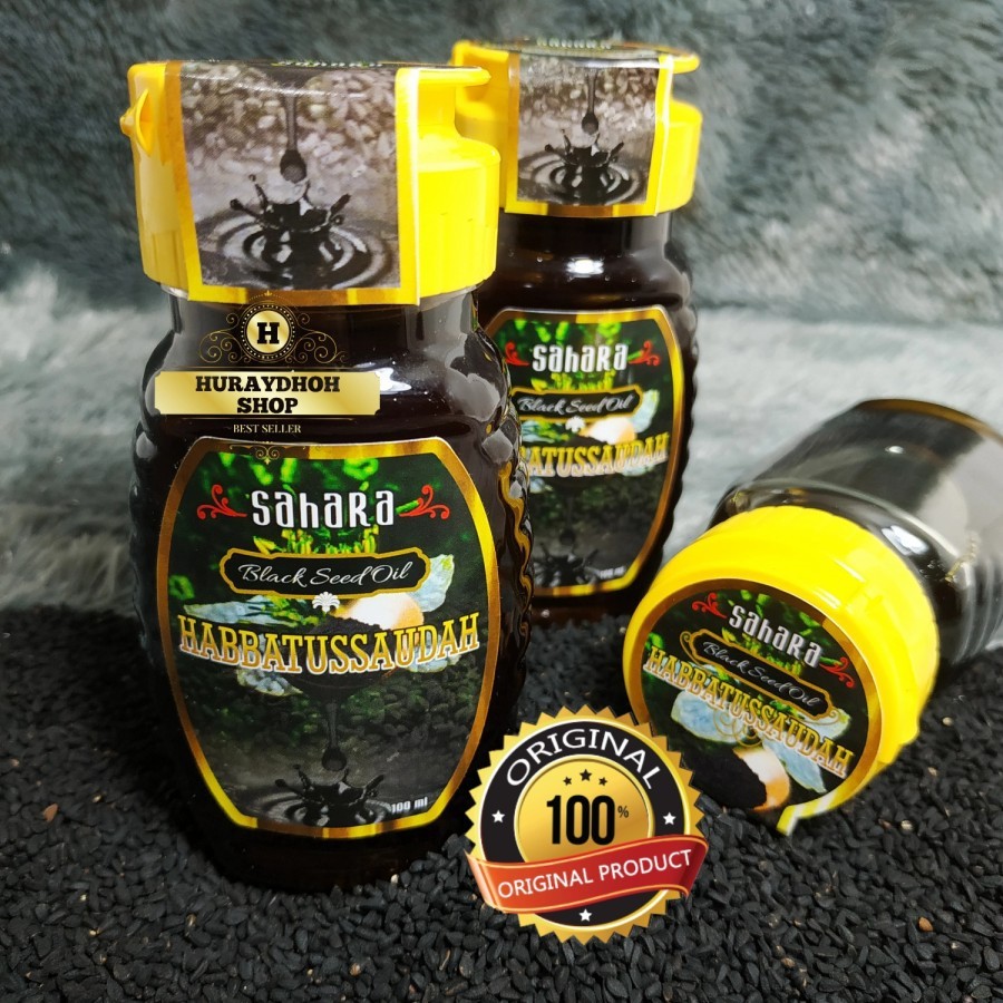 

Minyak Habbatussauda Black Seed Oil Sahara Jintan Hitam 100ml