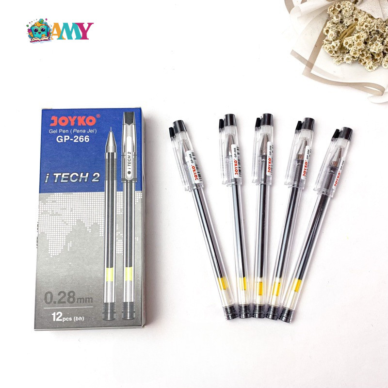 

(1PAK ISI 12PCS)JOYKO BALLPOINT GP-266 ITECH AMY STASIONARY
