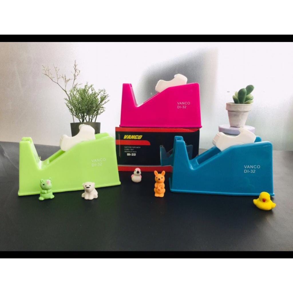 

*AJS* DISPENSER TAPE / DISPENSER ISOLASI / PEMOTONG SELOTIP / TEMPAT ISOLASI