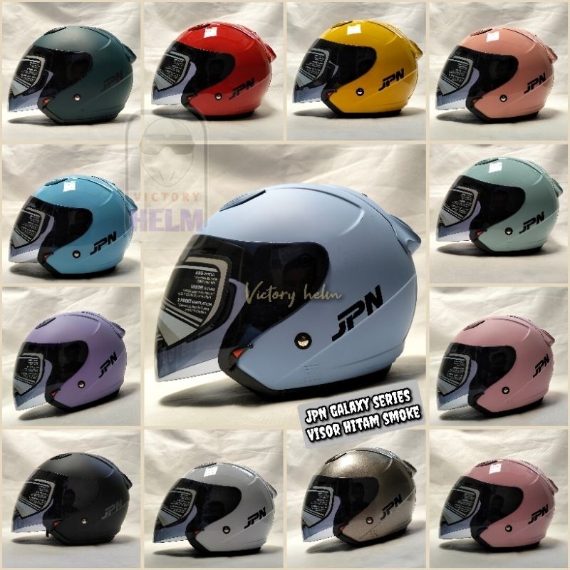 Helm jpn galaxy series  VISOR HITAM SMOKE