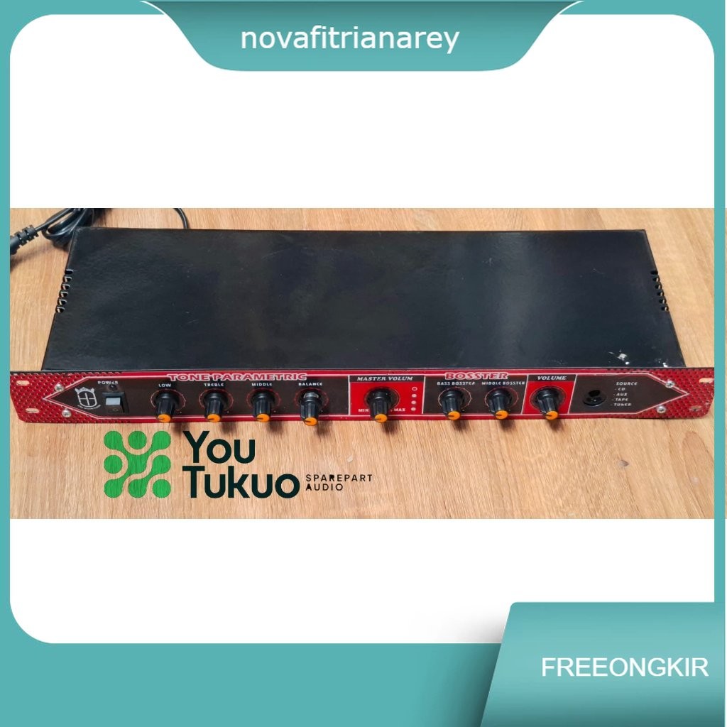 Parametrik Subwoofer Tone Control Indoor Outdoor