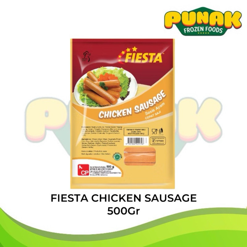

NEW FIESTA CHICKEN SAUSAGE SOSIS AYAM 500g PREMIUM