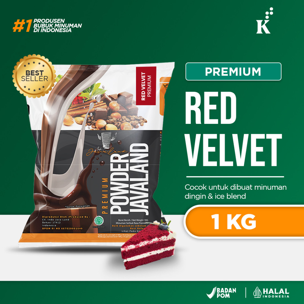 

Bubuk Minuman Premium Red Velvet JavaLand Grande 1kg