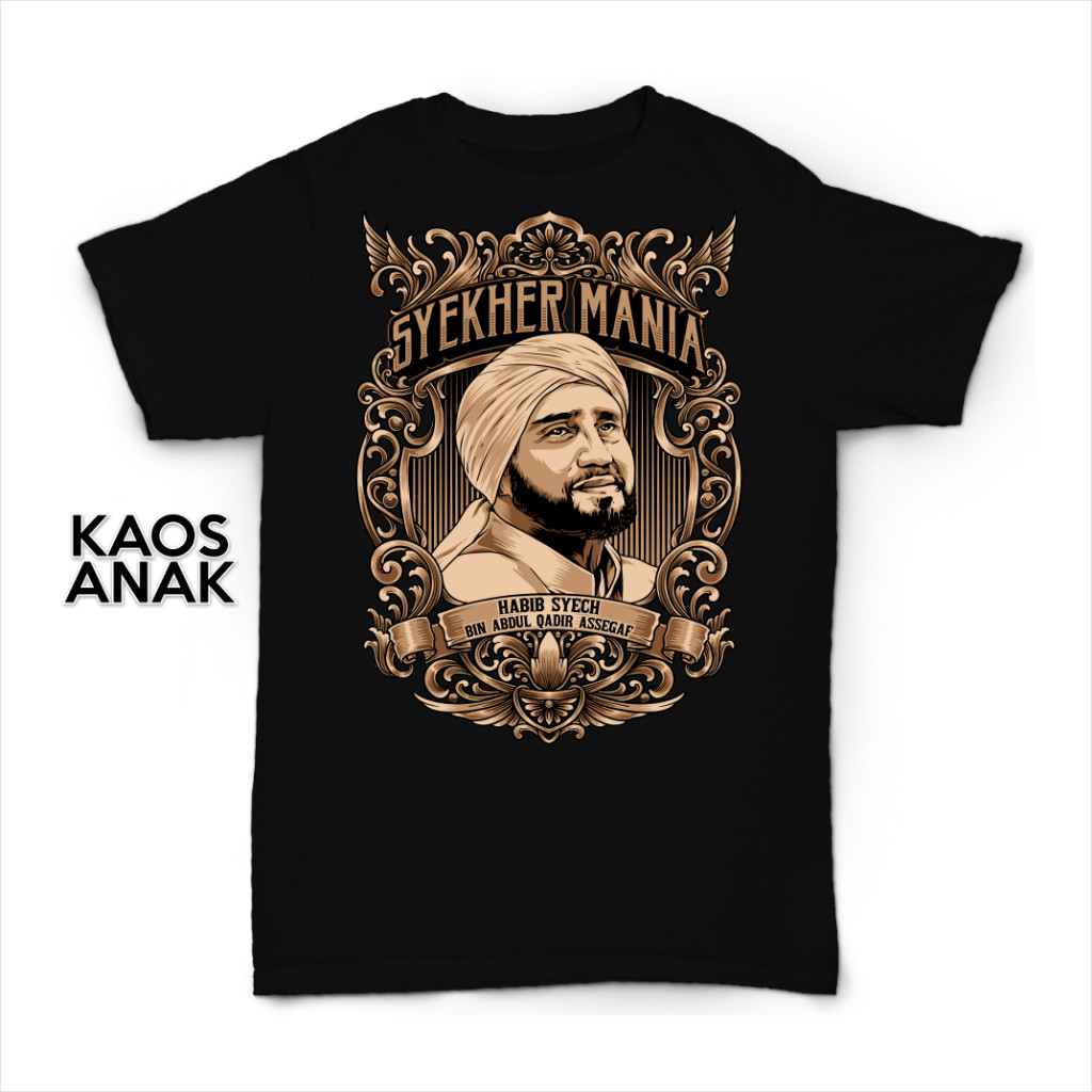 KAOS SYEKHER MANIA HABIB SYECH ANAK SHOLAWAT BY DOMINIC