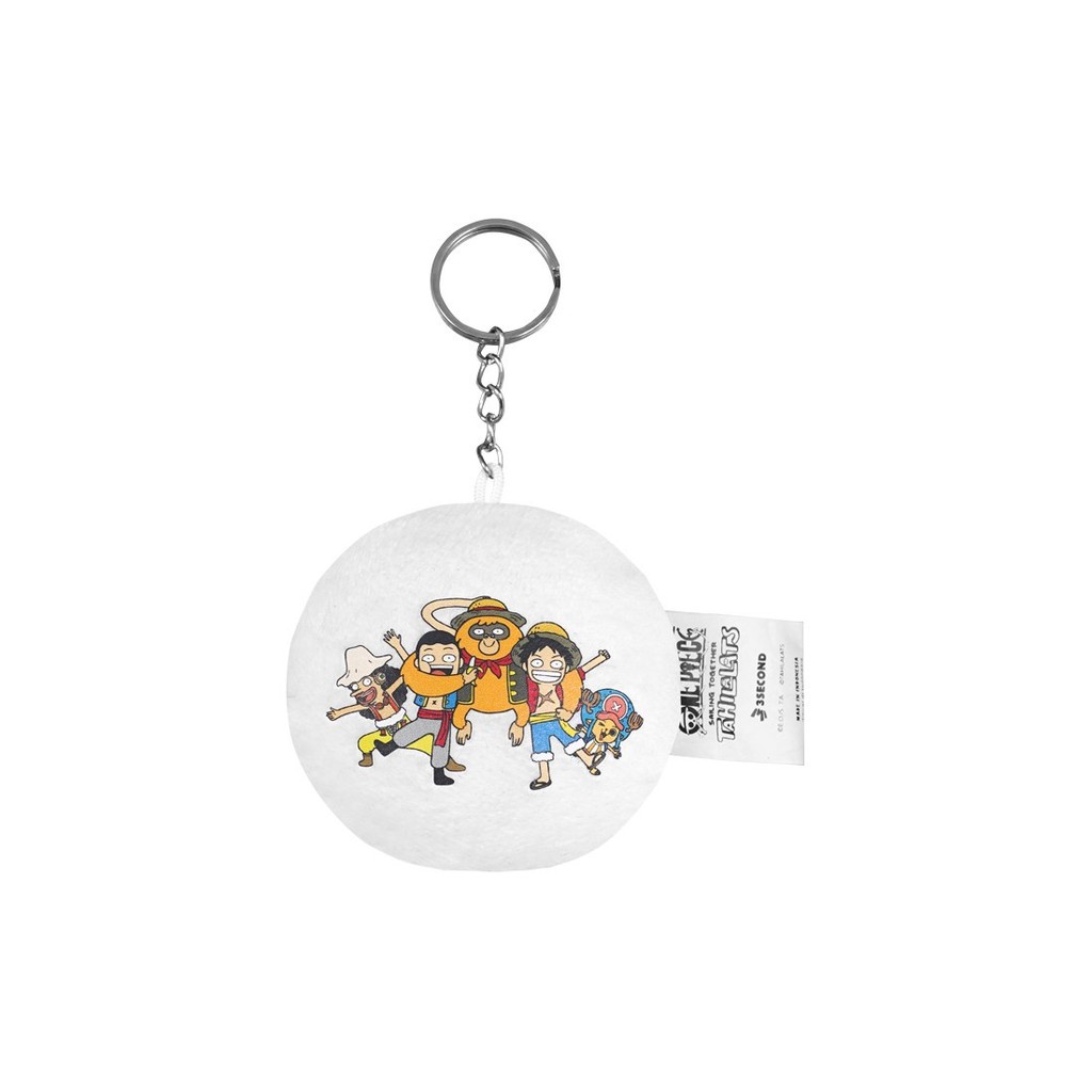 3Second x One Piece x Tahilalats Plushie Keychain Cipriani 321124